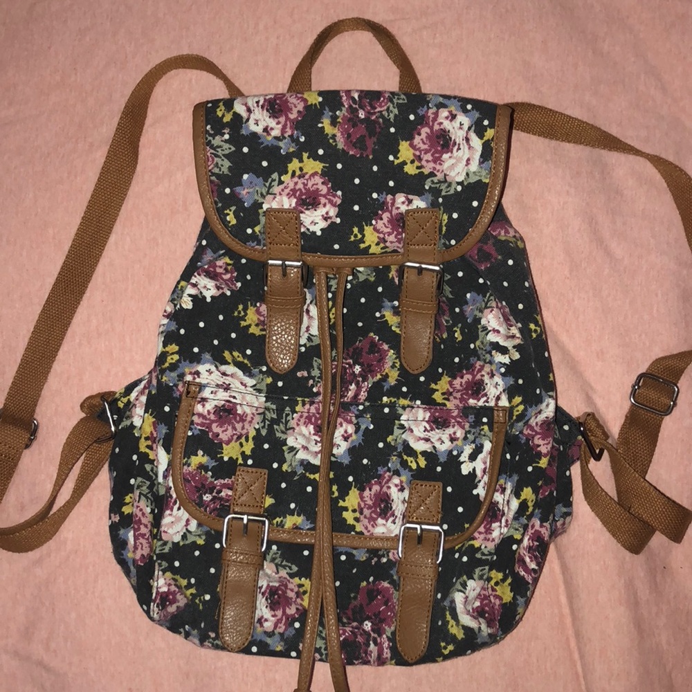 Floral Backpack